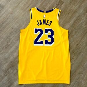 Nike Authentic Game Day LeBron James Lakers Jersey #23 - Size 48 - New